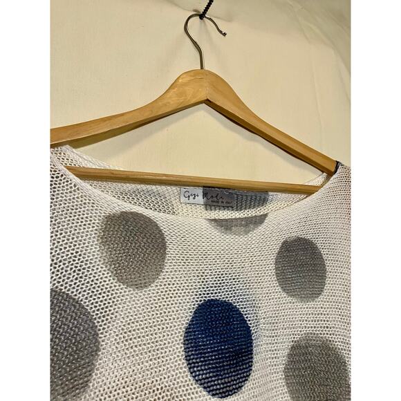 Gigi Moda Polk-A-Dot Sweater No Size. - Picture 5 of 6